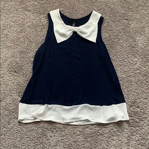 Forever 21 blouse with keyhole back